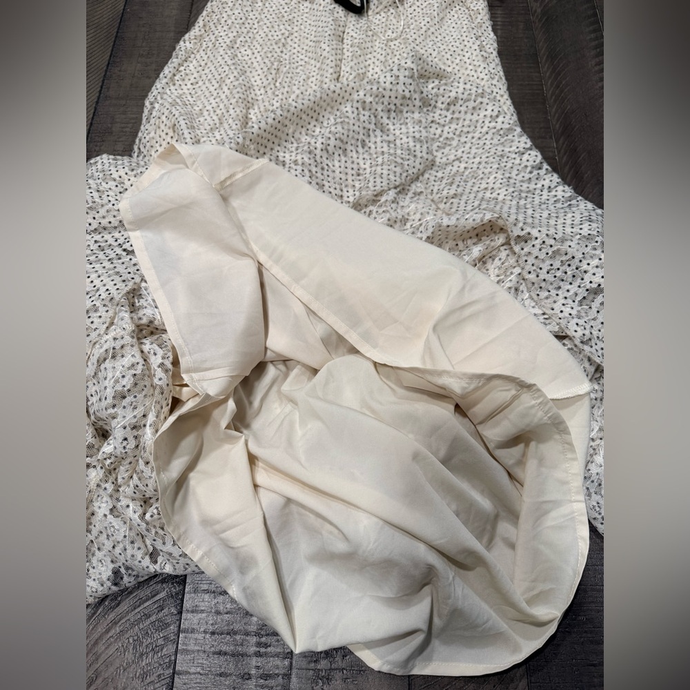 ✨ Steve Madden Gracie Ruffle A-Line Maxi Dress – Size 4 - Picture 9 of 10